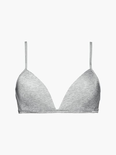 Calvin Klein Underwear HU995374 | Calvin Klein Youthful Lingerie Női Triangle Melltartó Szürke